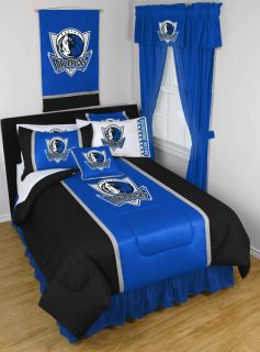 3pc NBA Dallas Mavericks Basketball Bedding Blanket Queen Bed