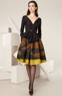 Donna Karan Collection Belted Top & Organza Skirt
