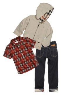 Burberry Jacket, Shirt & Jeans (Toddler)