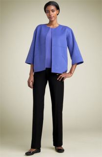 Eileen Fisher Wool Jacket & Flannel Pants