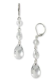  Crystal Collection Linear Drop Earrings