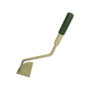 inch Japanese Hoe Solid Steel Blade Handle Gardening Tool