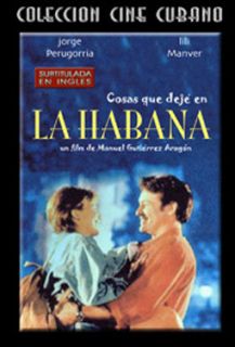Cuban Movie Cosas Que Deje En La Habana Subtitled DVD Classic Nuevo