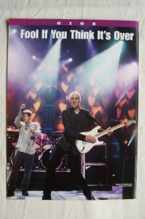 Roger Daltrey Pete Townshend The Who Magazine Poster