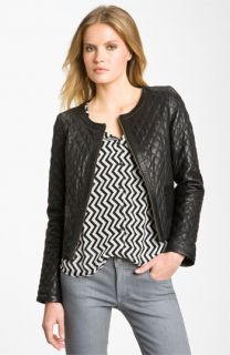 Hinge® Quilted Leather Jacket