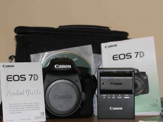 Canon EOS 7D Professional Choice Camera w Two Lenses Filter Case More