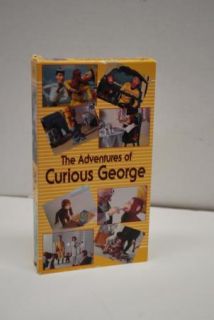 Full The Adventures of Curious George Monkey VHS Claymation Movie RARE