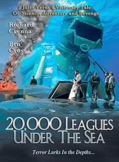 JULES VERNES 20 000 LEAGUES UNDER THE SEA RICHARD CRENNA NEW DVD
