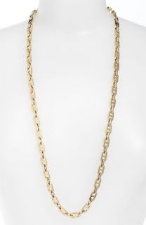 Michael Kors Equestrian Luxury Long Link Necklace