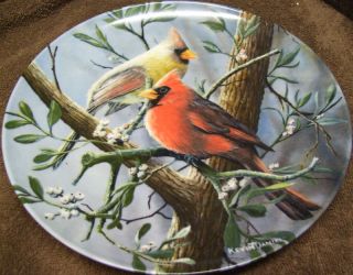 Vintage 1984 Knowles 1st Issue Cardinal Bird Plate Kevin Daniel