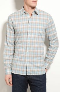 John Varvatos Star USA Plaid Sport Shirt