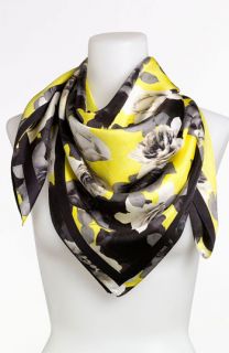 Juicy Couture Roses Silk Scarf