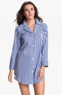Lauren Ralph Lauren Sleepwear Stripe Sateen Nightshirt