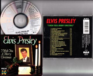 Elvis Presley I Wish You A Merry Christmas CD Album 23 Beautiful Songs