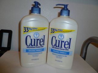 Two Curel Daily Moisture Therapy Lotion Old Formula