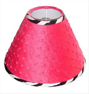 Lamp Shade for Hot Pink Zebra Baby Crib Bedding Set by Sisi