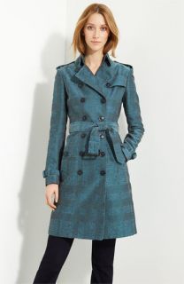 Burberry London Check Pattern Trench