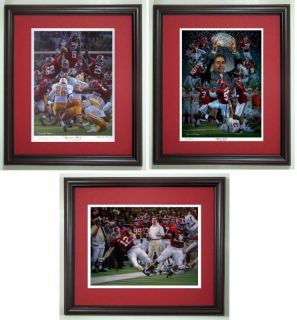 Alabama Football Daniel Moore 3 Framed Prints Special