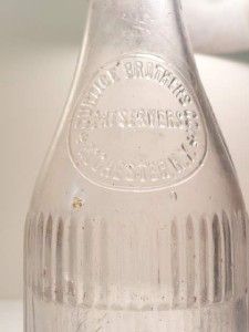 1800s SCA Ribbed Bottle Curtice Brothers Rochester NY