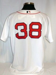 Curt Schilling Boston Red Sox Authentic Home Jersey w/ 2004 World