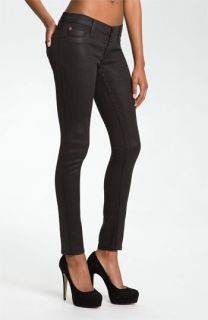 Hudson Jeans Krista Super Skinny Jeans (Black Wax)