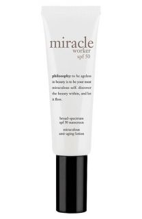 philosophy miracle worker miraculous anti aging lotion broad spectrum spf 50+