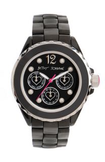 Betsey Johnson Lots n Lots of Time Ceramic Multifunction Watch