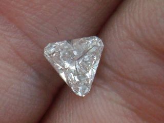 Si1 GIA Certified 54 ct Trillion cut loose Diamond good good SHIELD