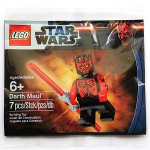 LEGO STAR WARS DARTH MAUL SHIRTLESS MINIFIGURE 5000062 / 6005188 NEW