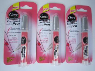 Manicure Correction Pen Cutex Nail Polish Remover Pen Non Aceton 3