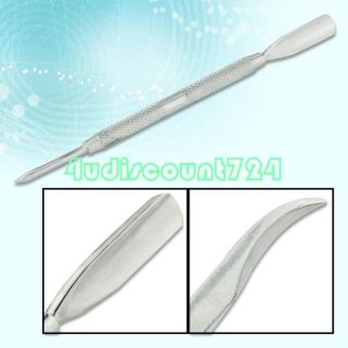 Cuticle Pusher Trimmer Remover Pedicure Nail Art Tool