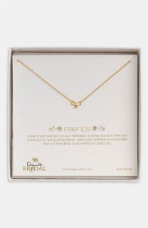 Dogeared Friends   Bow Pendant Necklace ( Exclusive)