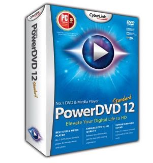 Cyberlink PowerDVD v.12.0 Standard   License   1 License   PC   DVD