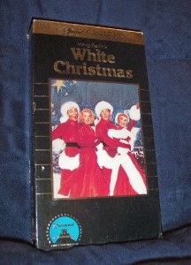 white christmas vhs bing crosby 