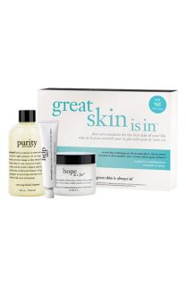 philosophy great skin is in kit for normal/combination skin ($104 Value)