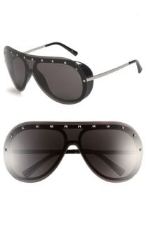 Valentino Studded Shield Sunglasses