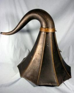 Antique Cygnet Horn, Edison Cylinder Phonograph