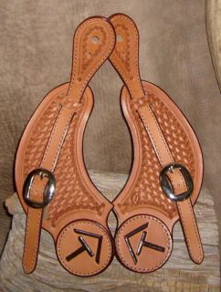 Custom Spur Straps Personalized with Your Brand G E