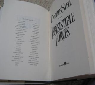 Irresistible Forces Danielle Steel 1st Edition Hardcover DJ 1999