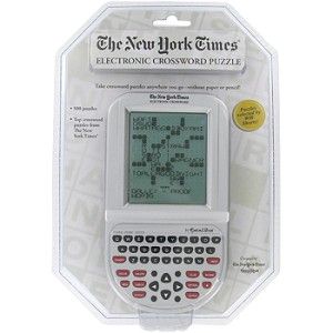 Electronic Crossword Puzzle by The New York Times Excalibur Great Gift