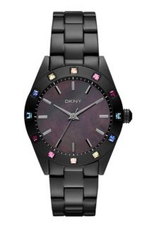 DKNY Carousel Crystal Bezel Bracelet Watch