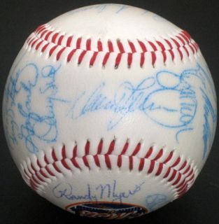 1986 Mets World Series Team Signed Autographed Baseball PSA/DNA (29