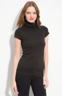 Theory Elisabeth   SS. Encase Ruched Turtleneck