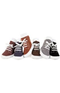 Trumpette Johnny Sneakers Socks (6 Pack) (Infant)