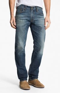 AG Jeans Matchbox Slim Straight Leg Jeans (12 Year Sand)