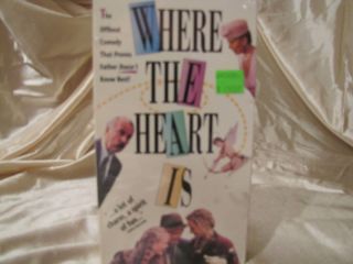 Where The Heart Is Dabney Coleman Comedy Video BRAND NEW VHS
