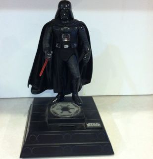 1996 Collectors Star Wars Darth Vader Electronic Bank With Sounds And