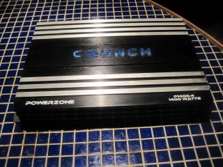 Maxxsonics P1400 4 Powerzone Crunch 1400 W 4 CH Car Amplifier