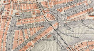 Netherlands Holland ROTTERDAM. Old Antique City Map Plan.1910