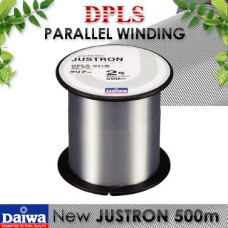 Daiwa Justron DPLS Nylon Fishing Line 8lb 500M Clear